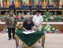 DPRD dan Pemprov Riau Sepakati KUA-PPAS APBD Tahun 2023