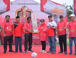 Bupati Bengkalis Buka Turnamen Sepak Bola IGORNAS CUP II