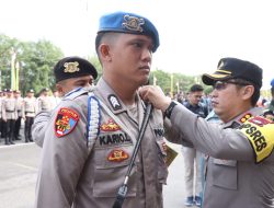 Polres Karimun Laksanakan Apel Gelar Pasukan Operasi Mantap Brata Seligi 2023-2024