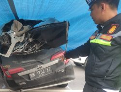 Lakalantas Tol Pekanbaru-Dumai, Dua Penumpang Mobil Tewas di Tempat