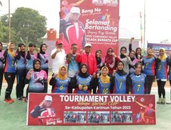 Rasno Gelar Tournament Volly dan Futsal se-Kabupaten Karimun