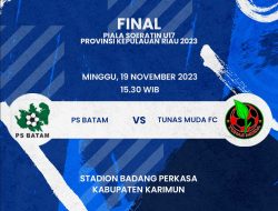 Final Piala Soeratin U-17 2023, PS Batam VS Tunas Muda FC