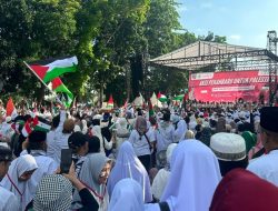 Ribuan Warga Berkumpul di Pekanbaru, Dukung Perjuangan Rakyat Palestina