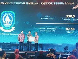 Pemprov Kepri Dapat Dua Penghargaan Sekaligus di Anugerah Meritokrasi 2023