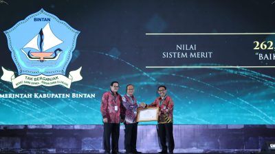 Bintan Terima Anugerah Meritokrasi 2023 Dari KASN RI