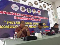 Jelang Pemilu 2024, KPU Kepri Ajak PWI Kepri ‘Perangi’ Hoax