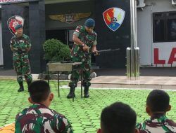 Tingkatkan Kemampuan Personel, Lanud RHF Latihan Bongkar Pasang Senjata