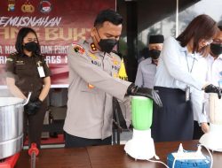 Satresnarkoba Polres Karimun Musnahkan 2.130,78 Gram Sabu, 386 Pil Ekstasi dan 458 Butir Happy Five