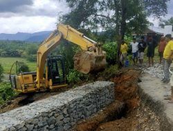 PUPR Riau Bangun Bronjong di Kampar dan Kuansing