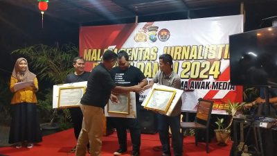 Pemred Radarsatu.com Raih Juara Lomba Karya Tulis Indeph News