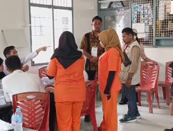 Ratusan WBP Rutan Karimun Ikut Semarakan Pesta Demokrasi Pemilu 2024
