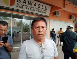 Diduga Ada Pengelembungan Suara, Caleg Binner Manalu Adukan ke Bawaslu Karimun