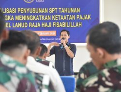 Lanud RHF-KPP Pratama Sosialisasikan Penyusunan SPT kepada Personel TNI AU