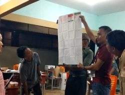 Rampung, Penghitungan Surat Suara di Tanjungpinang Aman dan Lancar