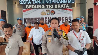 Polisi Tangkap Empat Pelaku Pencurian Motor di Tanjungpinang