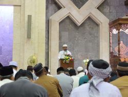 Bupati Karimun Melaksanakan Safari Ramadhan Perdana di Masjid Agung