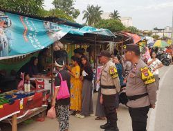 Kapolres Karimun Kerahkan 106 Personil Berikan Pengaman di Pasar Jelang Berbuka Puasa