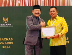 Baznas Kepri Raih 3 Penghargaan di Baznas Awards 2024