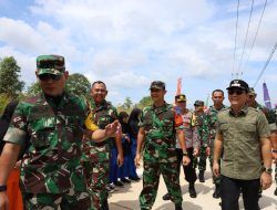 Wakil Bupati Bintan, Sambut Kedatangan Tim Wasev TMMD Ke-119
