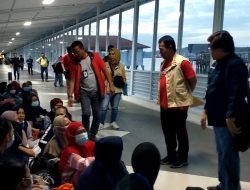 150 Deportan WNI/PMIB dari Malaysia Dijemput  dan Dibawa ke RPTC Kemensos di Tanjungpinang