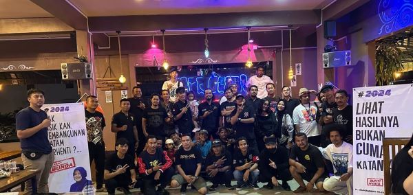 Fanbase Slank dan Boomerang Kota Batam Siap Menangkan HMR dan Bunda Marlin