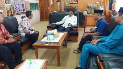 KPPU Selidiki Tiga Dugaan Persaingan Usaha Tidak Sehat di Batam Kanwil I KPPU Medan saat temui Wali Kota Batam. (Foto: dok. KPPU Medan)