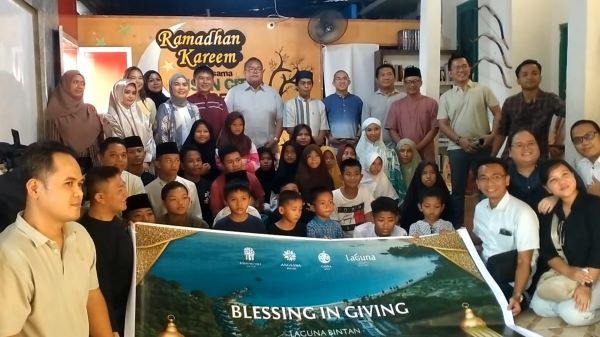 Laguna Bintan Gelar Ramadhan Charity 1445H, Santuni 190 Anak Yatim dan Duafa di Pulau Bintan