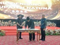 Wan Siswandi Tutup Musrenbang Tingkat Kabupaten Natuna