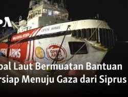 Kapal Laut Bermuatan Bantuan Bersiap Menuju Gaza dari Siprus