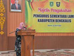 Bupati Bengkalis Hadiri Pengukuhan Sementara LAMR Kabupaten Bengkalis