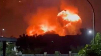 Ledakan Gudang Peluru Yonarmed 07/155 GS Kodam Jaya Guncang Kota Wisata, Bogor