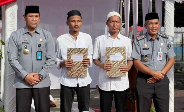 8.933 Narapidana dan Anak Binaan Dapat Remisi Hari Raya Idul Fitri di Riau