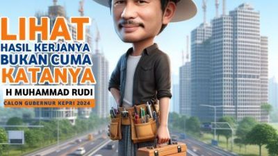 Semarak Idul Fitri, Muhammad Rudi Dukung Penuh Festival Lampu Colok dan Lampu Hias Karimun