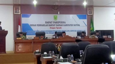 DPRD Natuna Gelar Paripurna, Wan Siswandi : Visi Natuna Terwujudnya Kabupaten Maritim