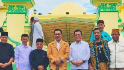 Gubernur Ansar Ajak Mantan Gubernur Jawa Barat Kunjungi Pulau Penyengat