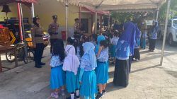 Polisi Sahabat Anak, Siswa TK Tarempa Kunjungi Polsek Siantan