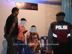 Tempat Hiburan Malam Jadi Lokasi KRYD Polresta Tanjungpinang