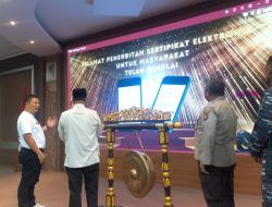 ATR/BPN Terapkan Sertipikat Elektronik Untuk Wilayah Kabupaten Karimun