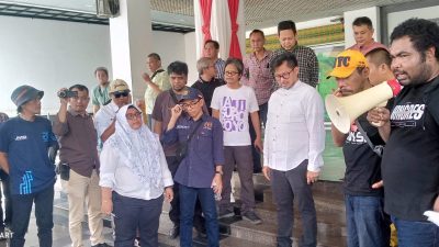 Jurnalis Kepri Unjuk Rasa Tolak RUU Penyiaran