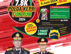 Polda Kepri Fun Run Tambah Kategori 45 Tahun ke Atas