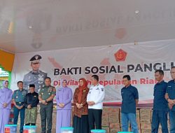 Panglima TNI Bawa 800 Paket Sembako untuk Warga Pulau Penyengat