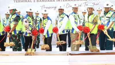 BP Batam Ground Breaking Terminal II Bandara Internasional Hang Nadim, Target Selesai Pada 2026