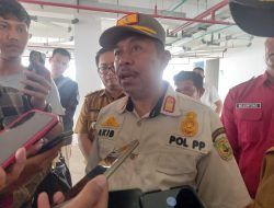 Puluhan Personel Satpol PP Dikerahkan Awasi Pasar Tanjungpinang