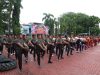 Sambut HUT Bhayangkara ke-78, Polres Karimun Gelar Olahraga Bersama TNI-Polri