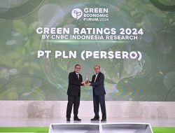 Green Economic Forum 2024, PLN Raih Green Business Ratings Terbaik di Sektor Energi dan Pertambangan