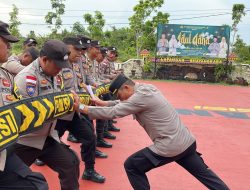 Polres Bintan Latihan Dalmas Hadapi Pilkada 2024