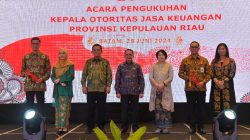 Hadiri Pengukuhan Kepala OJK Kepri, Gubernur Ansar Harapkan Kolaborasi Baik Antara OJK, Pemda, dan Swasta
