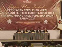 Daftar Anggota DPRD Tanjungpinang Terpilih Hasil Pemilu 2024