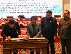 DPRD Kepri Sahkan Perda RPJPD Provinsi Kepri 2025-2045
