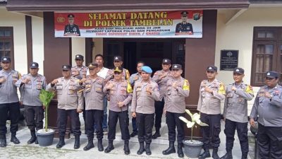 Kunker di Polsek Tambelan, Ini Pesan Kapolres Bintan ke Personel